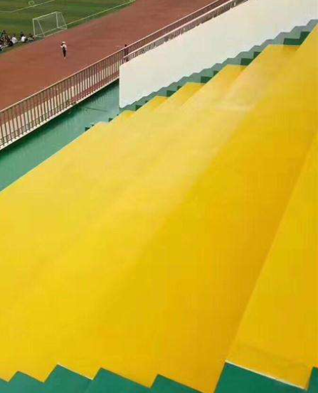 新和球场台阶翻新修补改造